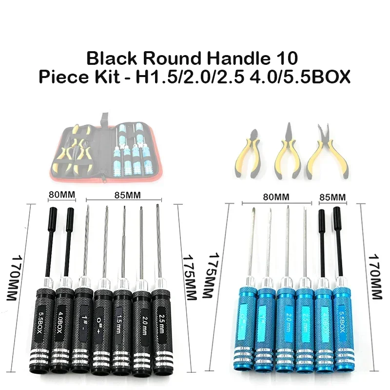 10pcs/set Ball Link 10 in 1 RC - Rc Helicopter Tool Kit avaliação e preço