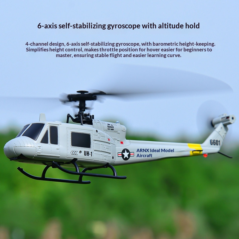 Huey F6601 4CH RC Helicopter - - Rc Helicopter Single Rotor avaliação e preço