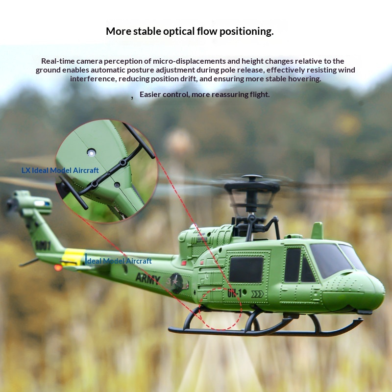 Huey F6601 4CH RC Helicopter - - Rc Helicopter Single Rotor avaliação e preço