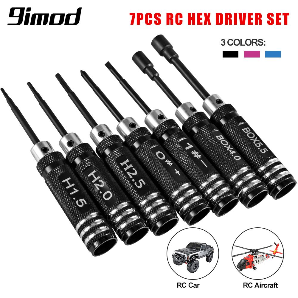 9IMOD RC Hex Driver Set Metal  - Rc Helicopter Tool Kit avaliação e preço