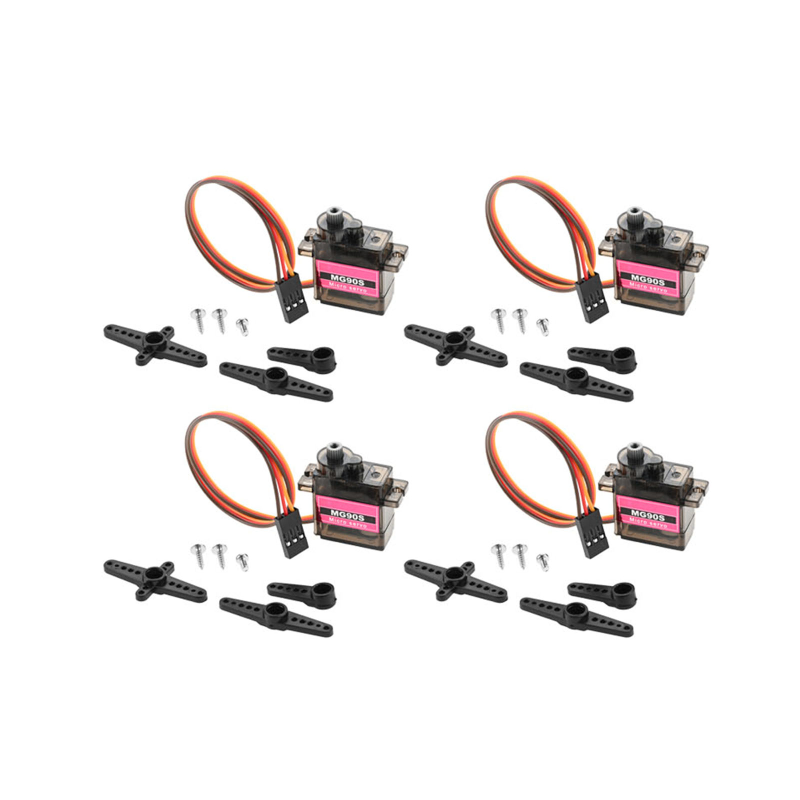 4pcs Micro Servo Metal Gear 90 - Rc Helicopter Mini avaliação e preço