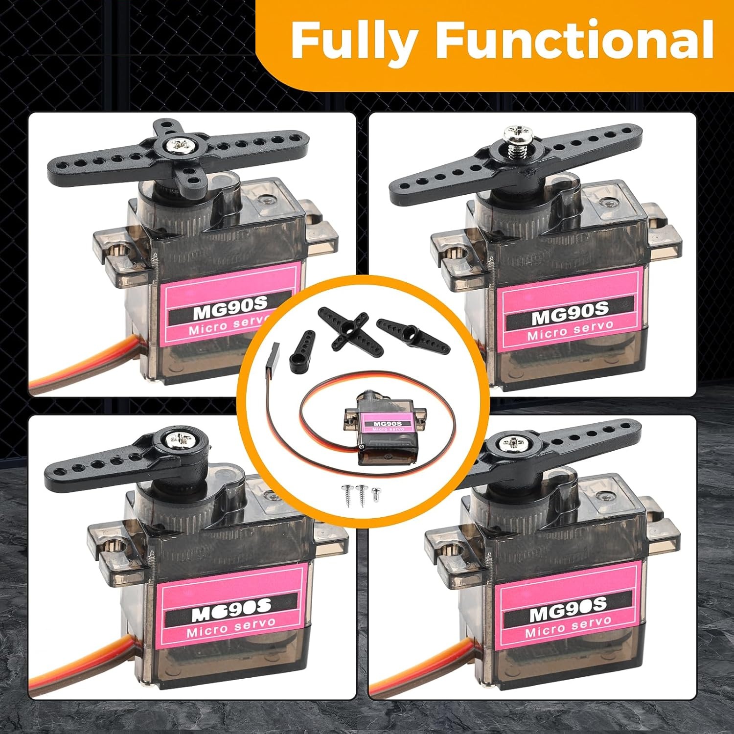 4pcs Micro Servo Metal Gear 90 - Rc Helicopter Mini avaliação e preço