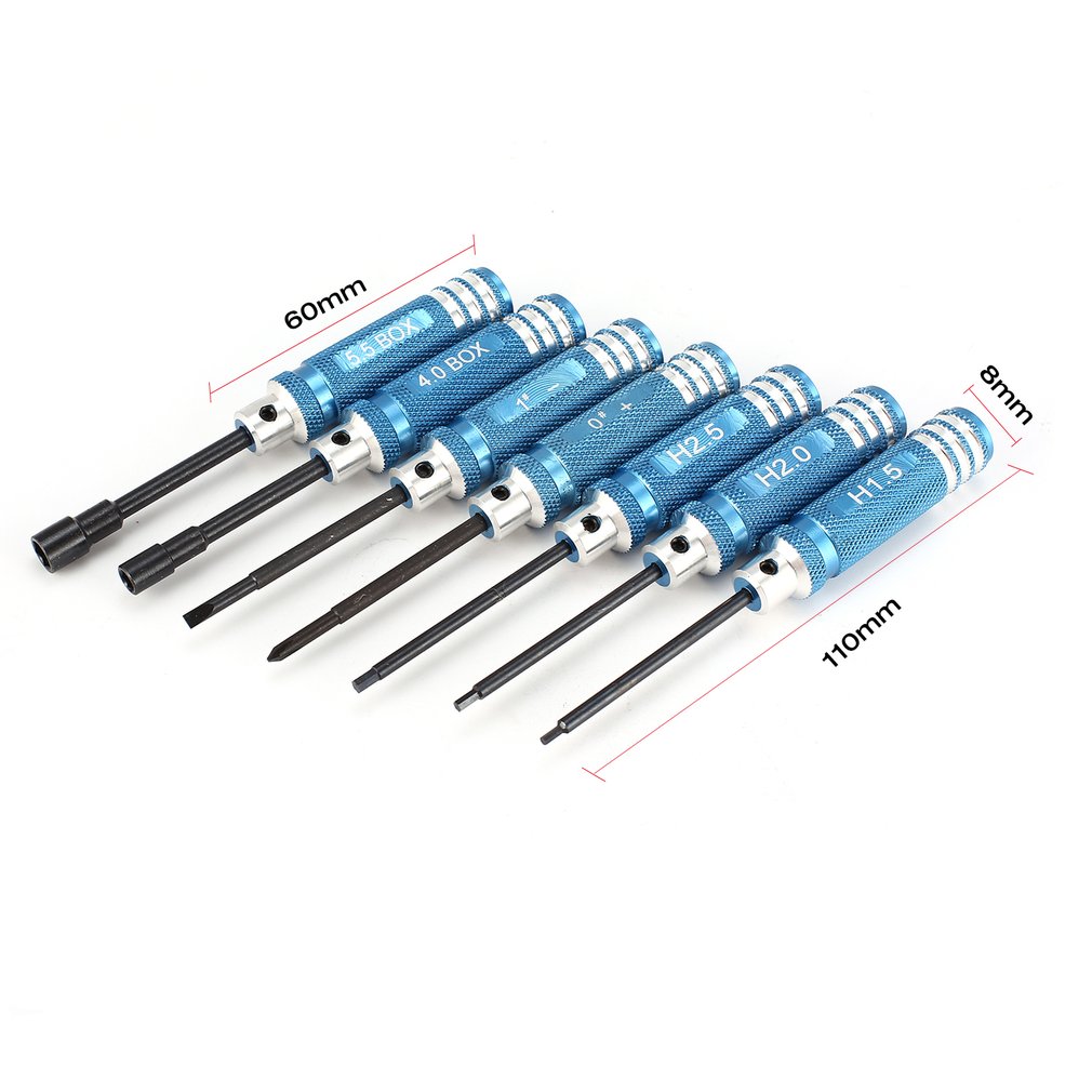 YSIDO 7Pcs 1.5 2.0 2.5mm Hex S - Rc Helicopter Tool Kit avaliação e preço