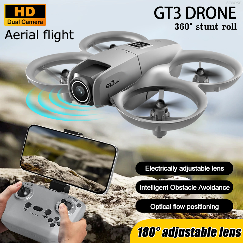 New GT3 Mini RC Drone 8K 5G Ae - Rc Helicopter Electric avaliação e preço