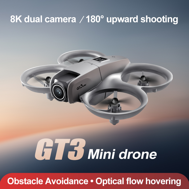 New GT3 Mini RC Drone 8K 5G Ae - Rc Helicopter Electric avaliação e preço