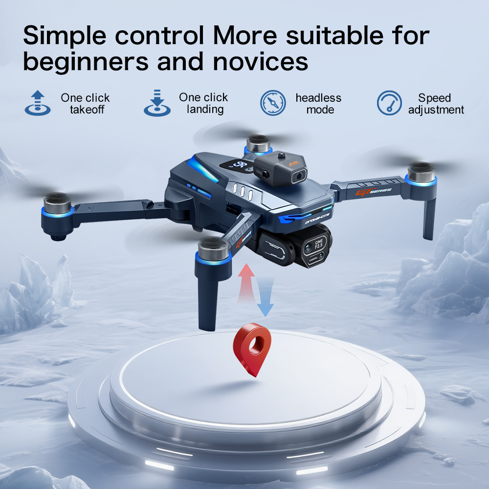 2026 New GT8 Drone GPS 8K Prof - Rc Helicopter Charger avaliação e preço