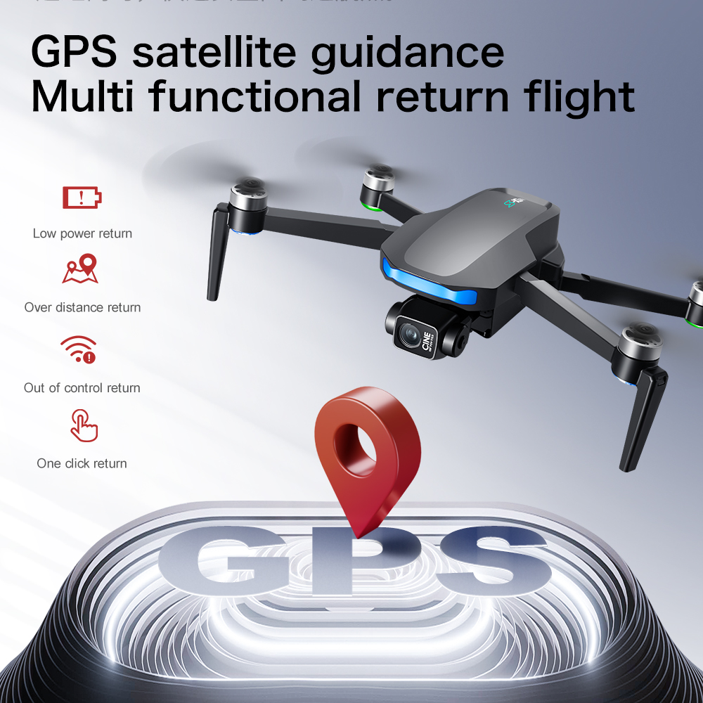 New S-X1 MAX Drone GPS 8K Prof - Rc Helicopter Electric avaliação e preço