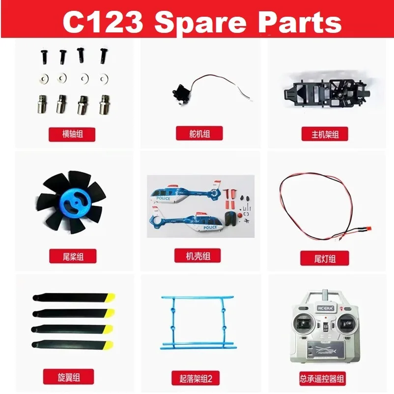 Spare Parts List For RC ERA C1 - Rc Helicopter Blade avaliação e preço