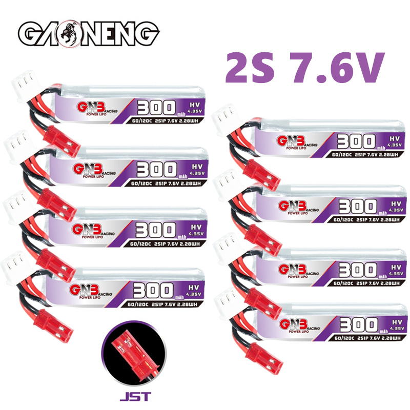 GAONENG GNB 2S 7.6V 300mAh 60C - Rc Helicopter Battery avaliação e preço