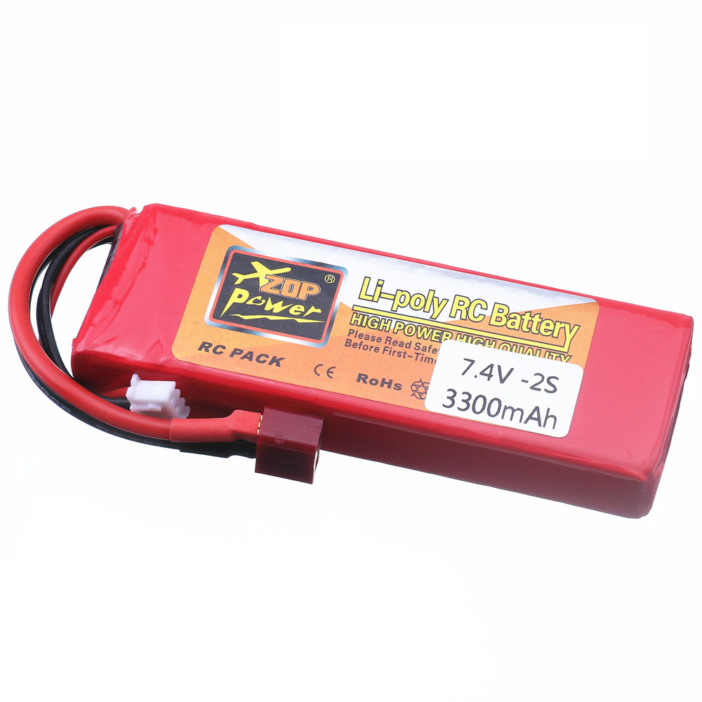 2S 7.4V 3300mAh Lipo Battery C - Rc Helicopter Charger avaliação e preço