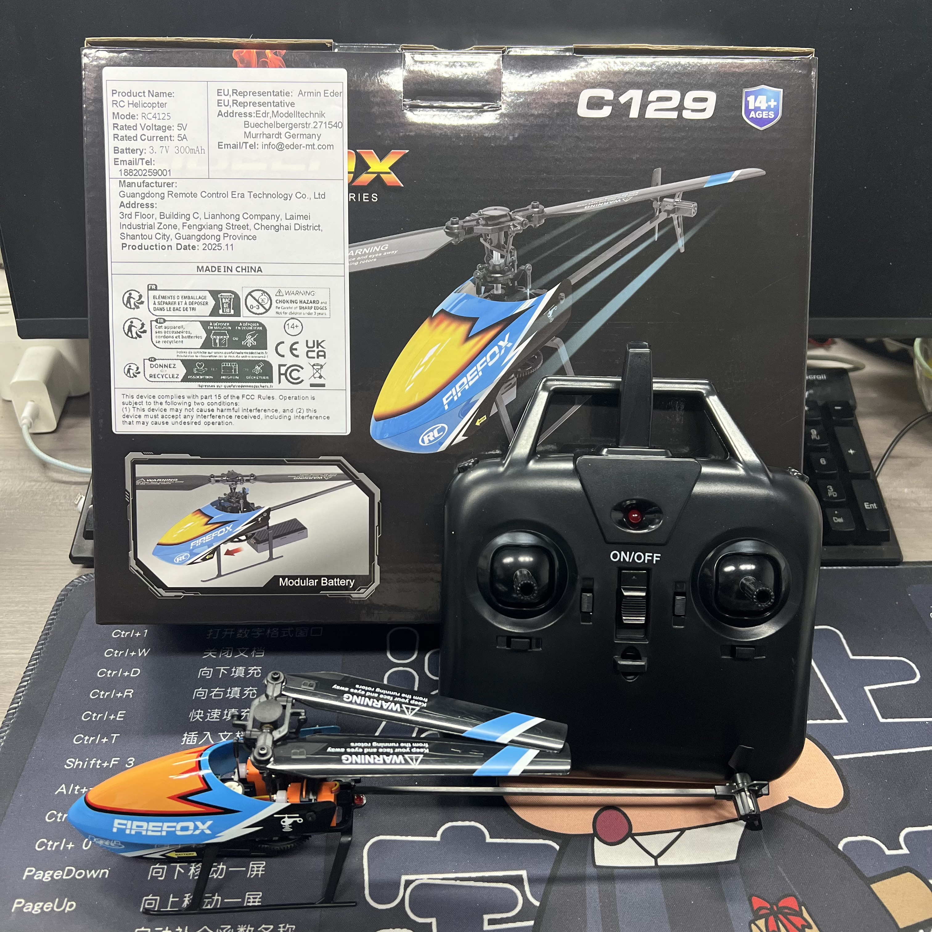 RC ERA C129 Helicopter 4 Chann - Rc Helicopter Single Rotor avaliação e preço
