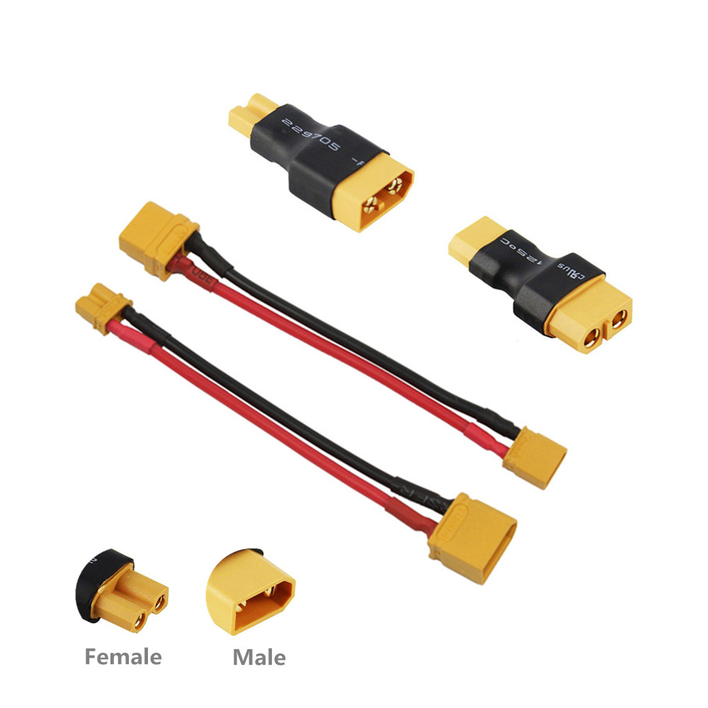 1pcs XT60 to XT30 Connector Ad - Rc Helicopter Parts avaliação e preço