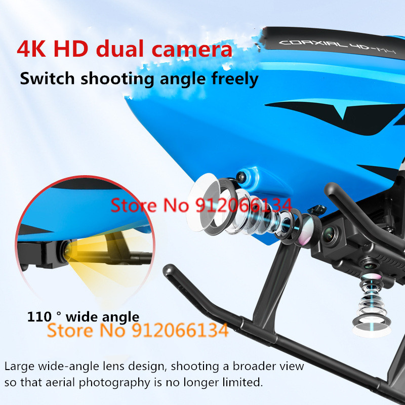70CM 4K Dual Camera Obstacle A - Rc Helicopter Large avaliação e preço