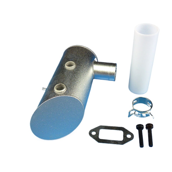 Original DLE61 Exhaust Muffler - Rc Helicopter Gas avaliação e preço