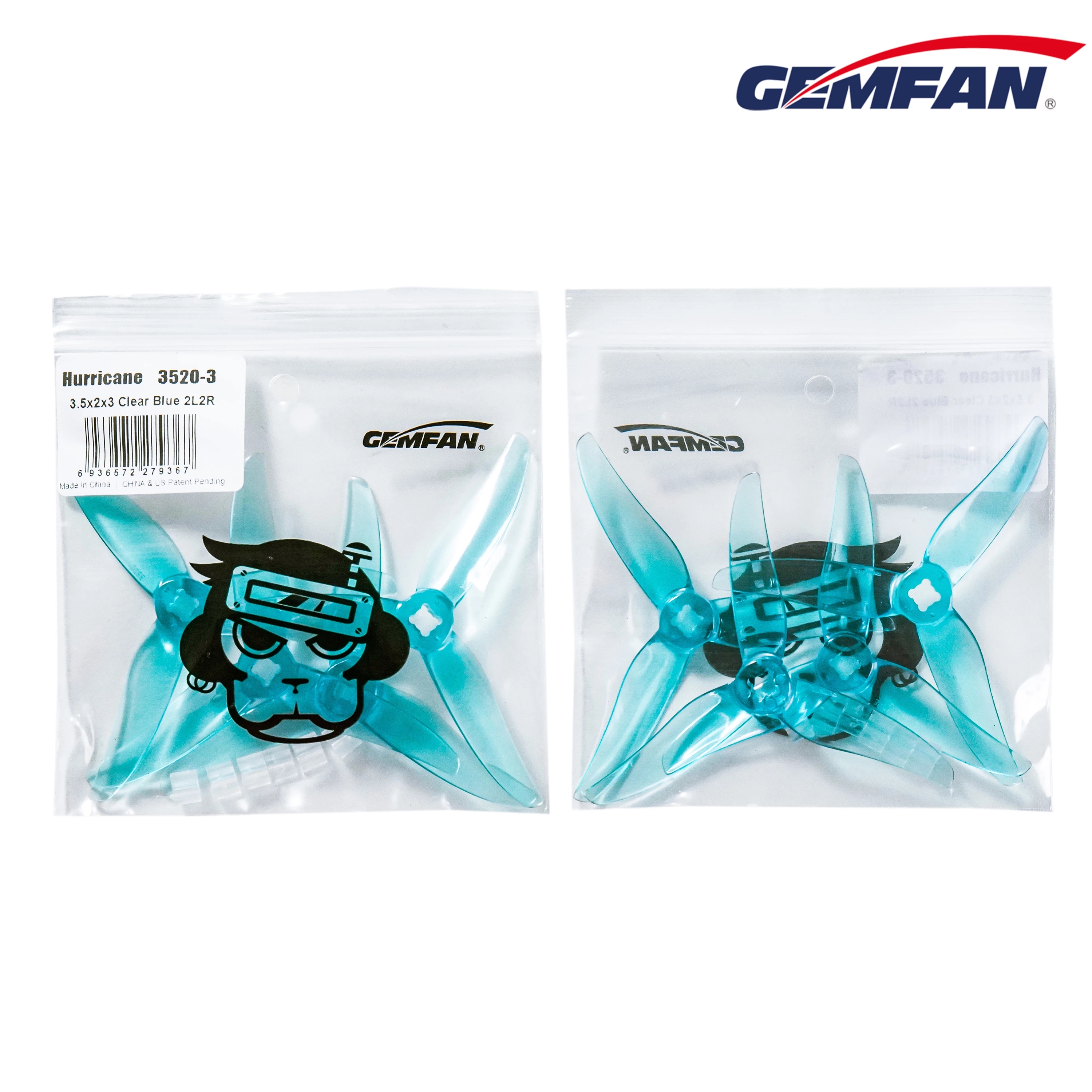 24pcs/12pairs Gemfan Hurricane - Rc Helicopter Blade avaliação e preço