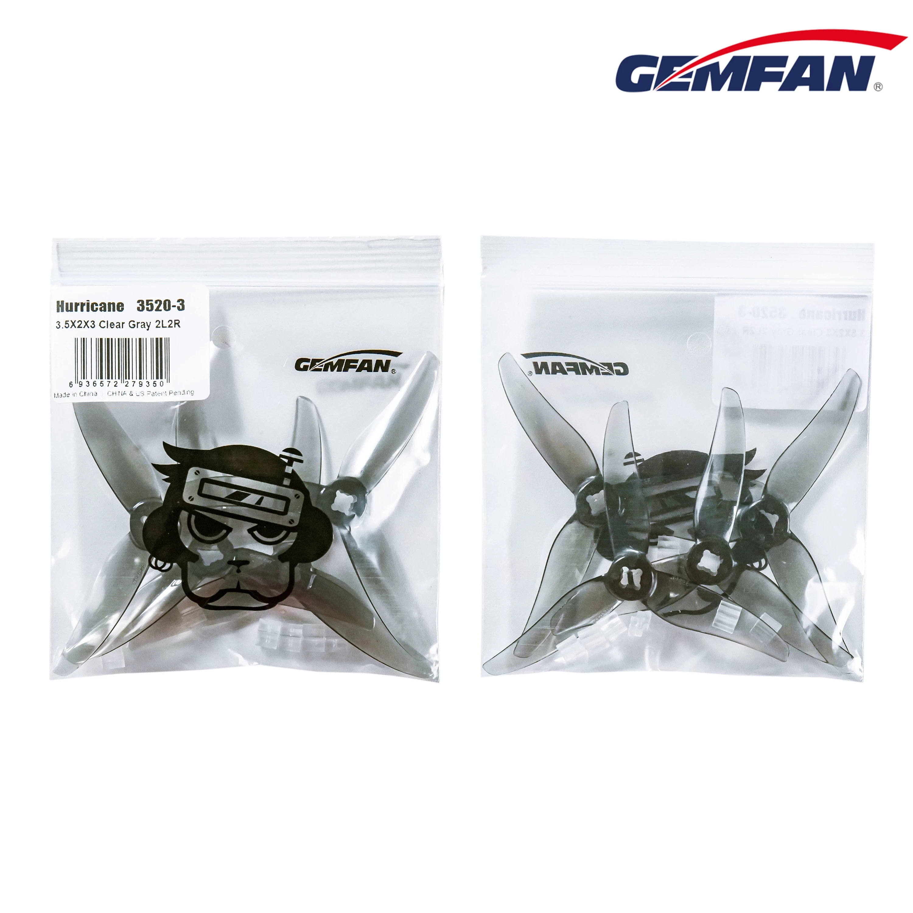 24pcs/12pairs Gemfan Hurricane - Rc Helicopter Blade avaliação e preço