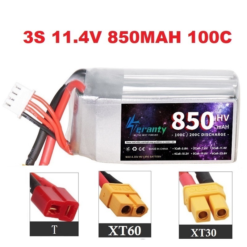 1/2/3PCS TERANTY 3S 11.4V Lipo - Rc Helicopter Battery avaliação e preço